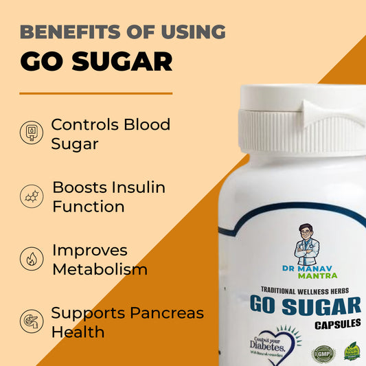 Go Sugar – 30 Capsule Bottle