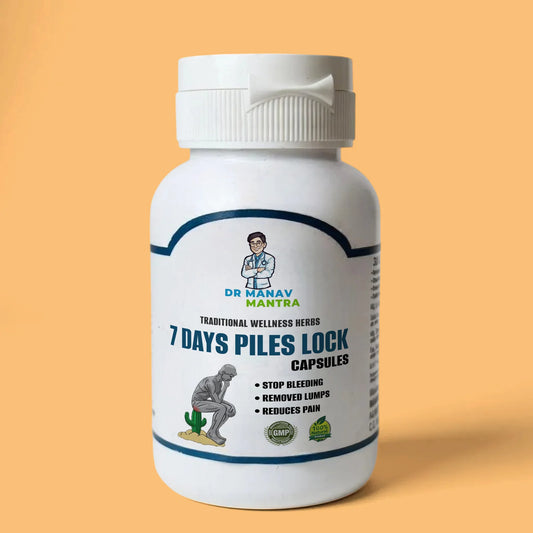 7 Days Piles Lock – 30 Capsule bottle