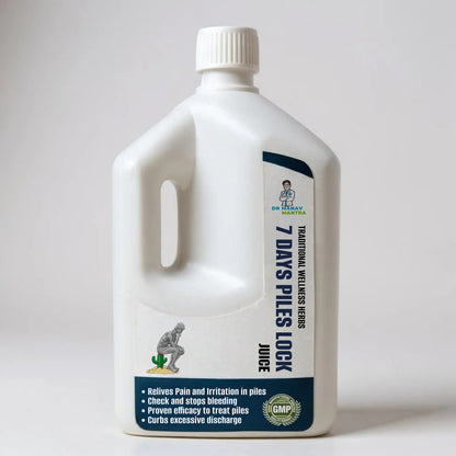 7 Days Piles Lock – 500 ml. Juice Bottle