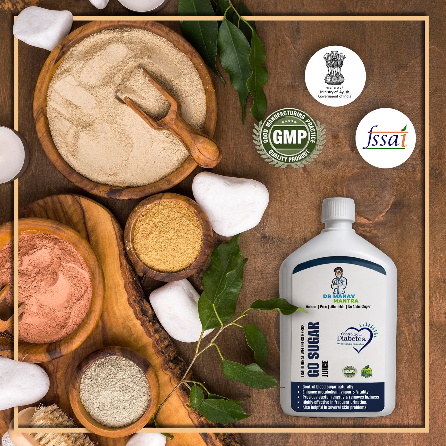 Go Sugar – 500 ml Juice Bottle