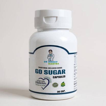 Go Sugar – 30 Capsule Bottle