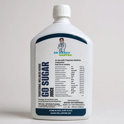 Go Sugar – 500 ml Juice Bottle