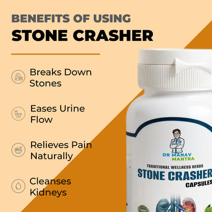 Stone Crasher – 30 Capsule Bottle