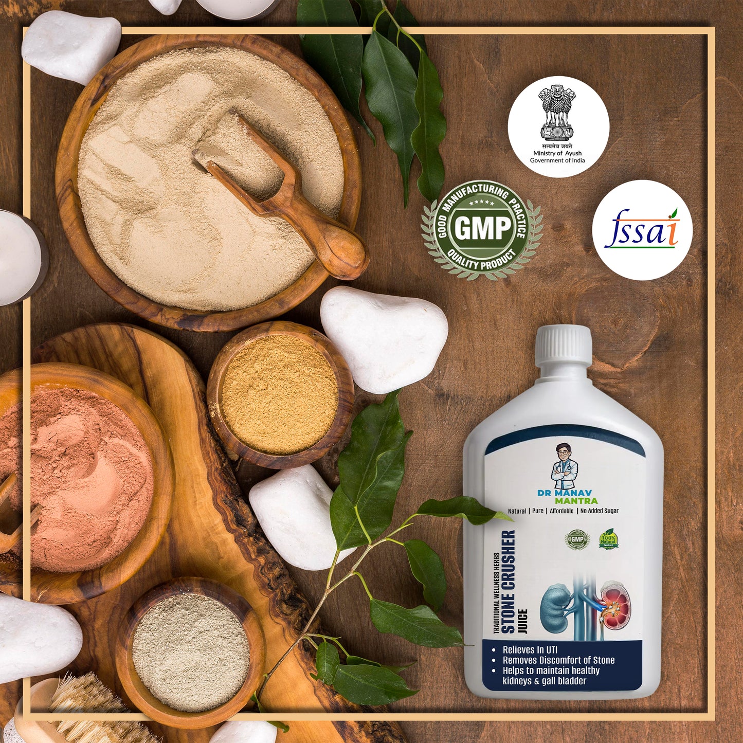 Stone Crusher – 500ml Juice Bottle